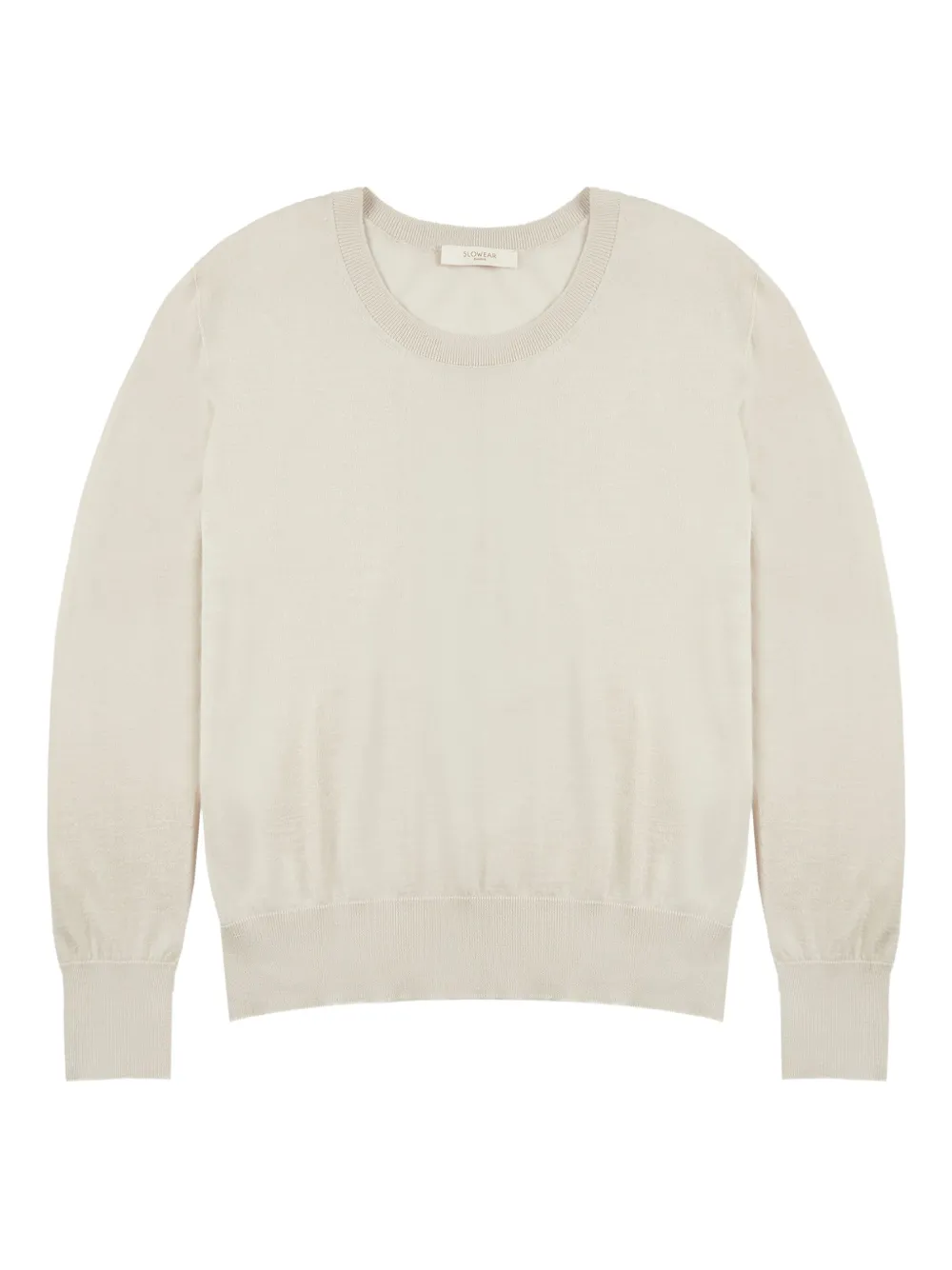 Zanone Crew-neck Sweater In Neutral