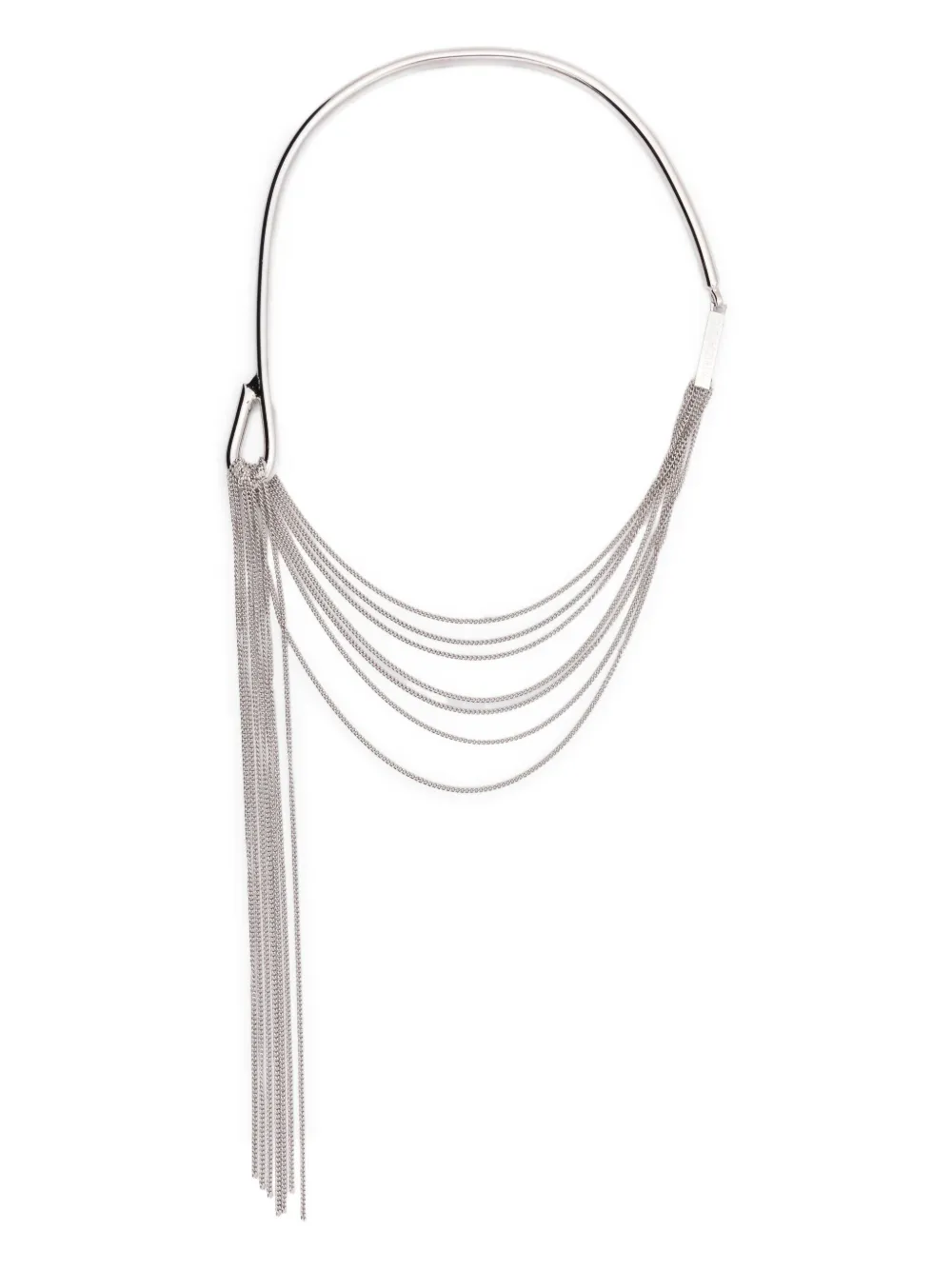 Patrizia Pepe multi-chain necklace - Argento