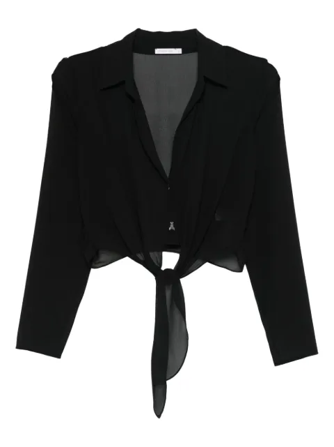 Patrizia Pepe Geknotetes Oberteil