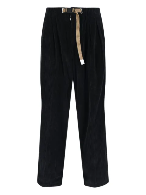 White Sand corduroy belt trousers