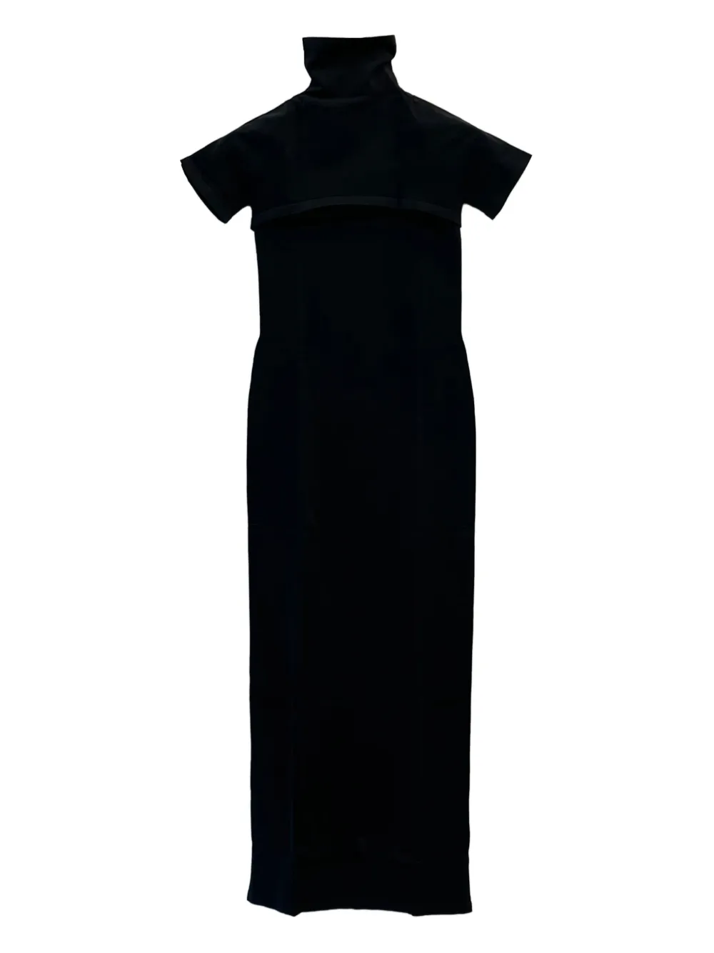 Alaïa cut-out roll-neck dress | Black | Image 1
