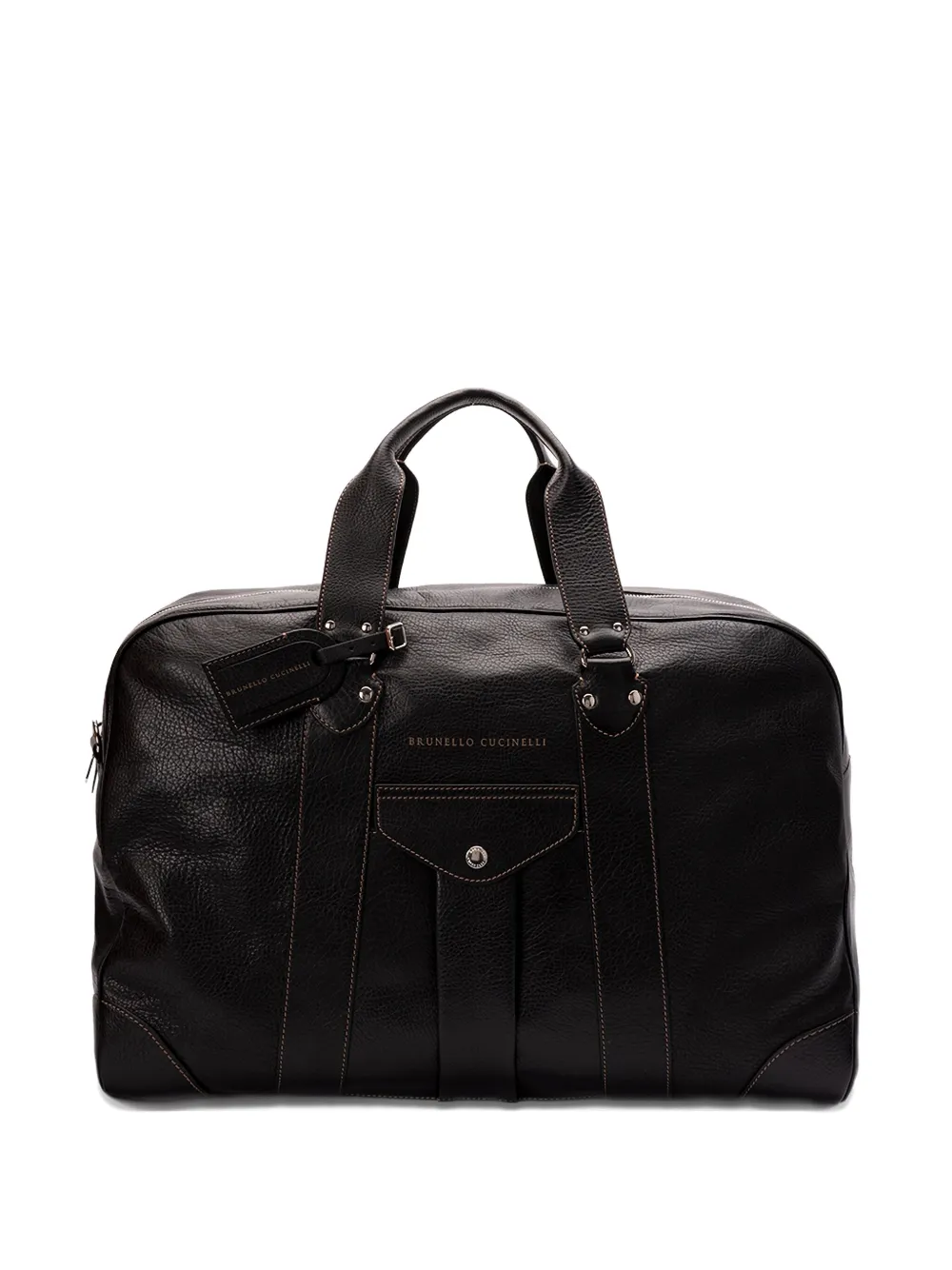 Brunello Cucinelli bolsa duffle con asa | negro | Image 1