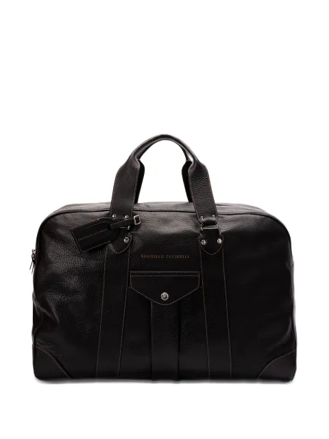 Brunello Cucinelli bolsa duffle con asa