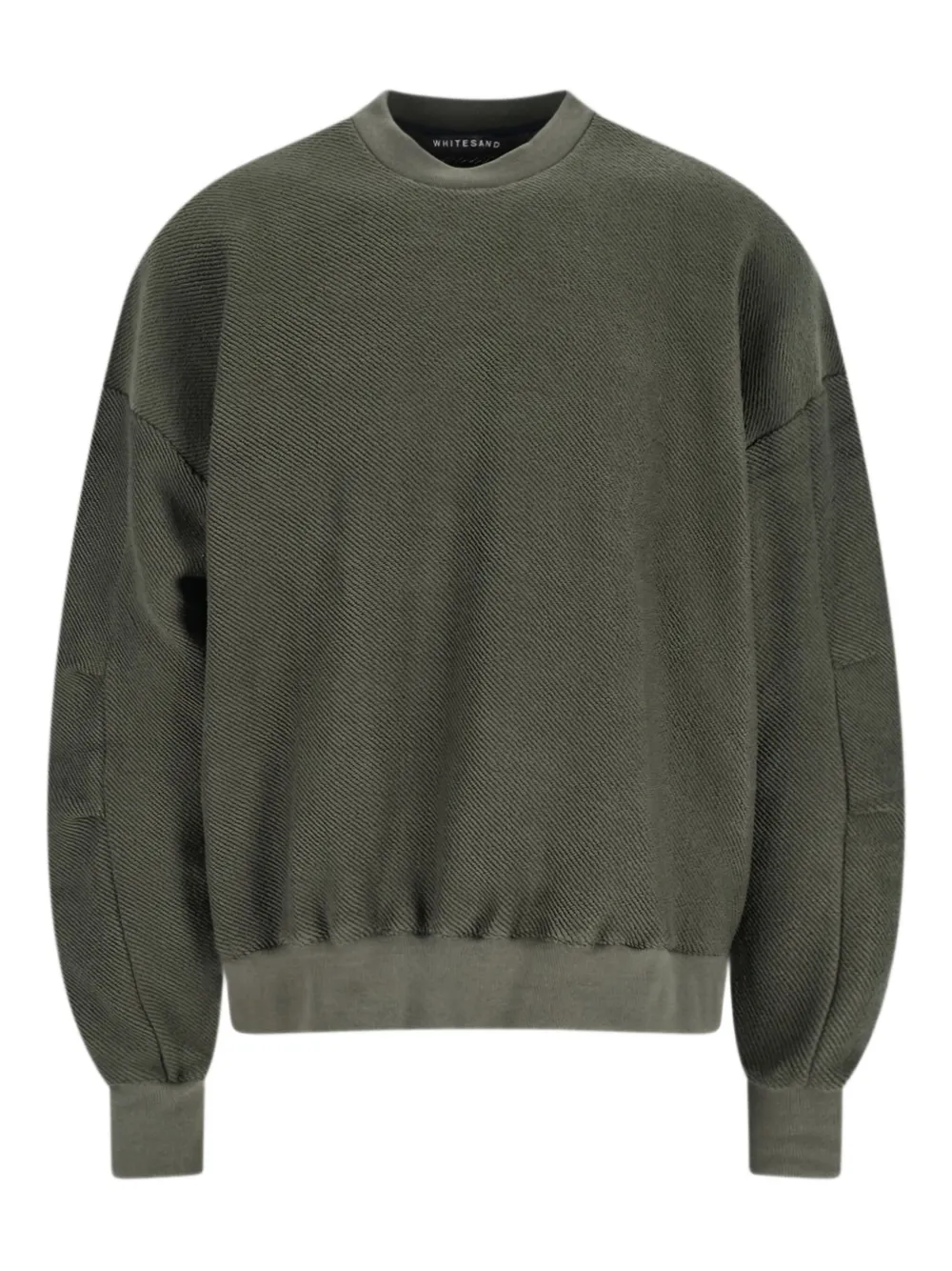 White Sand sudadera con cuello redondo | verde | Image 1