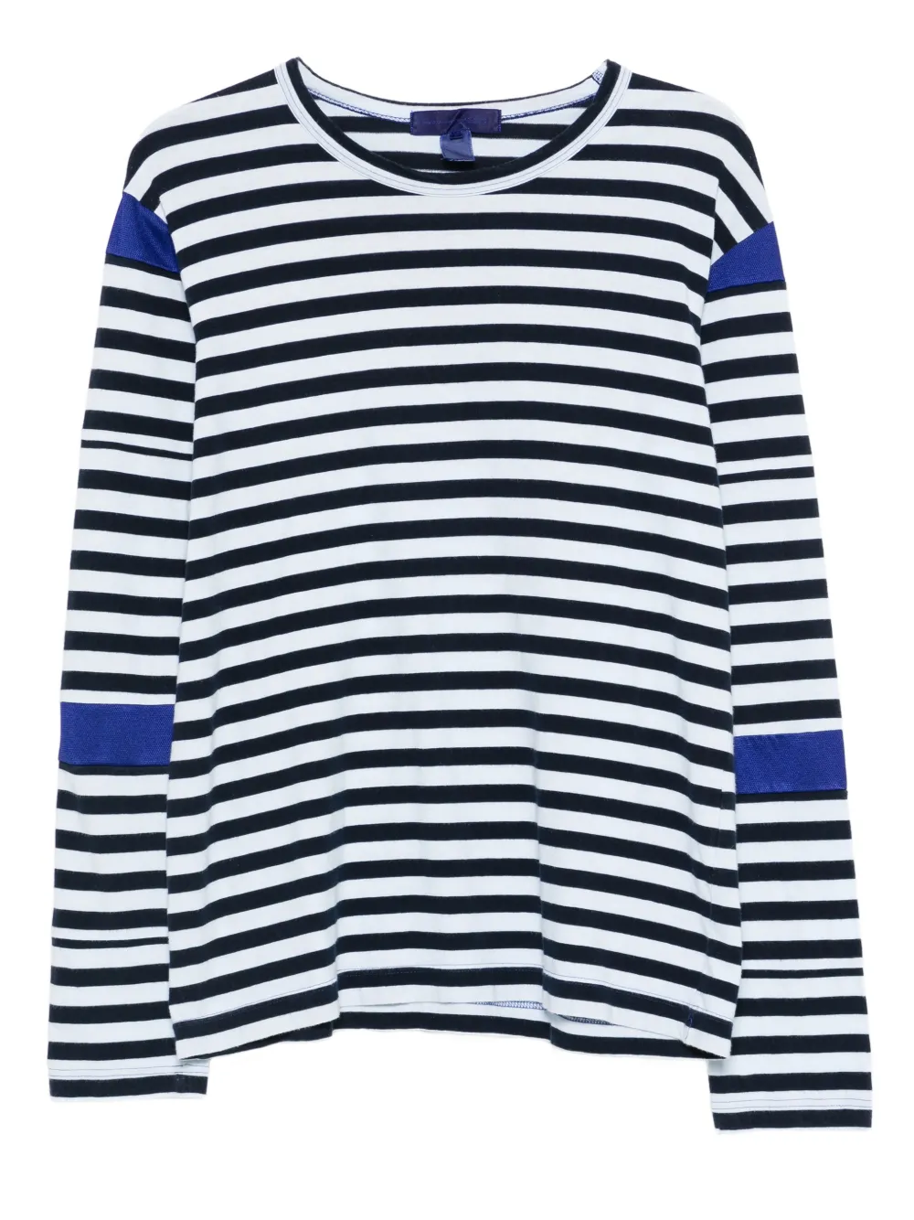 Comme Des Garçons Pre-Owned playera con motivo de rayas 2000 | azul | Image 1