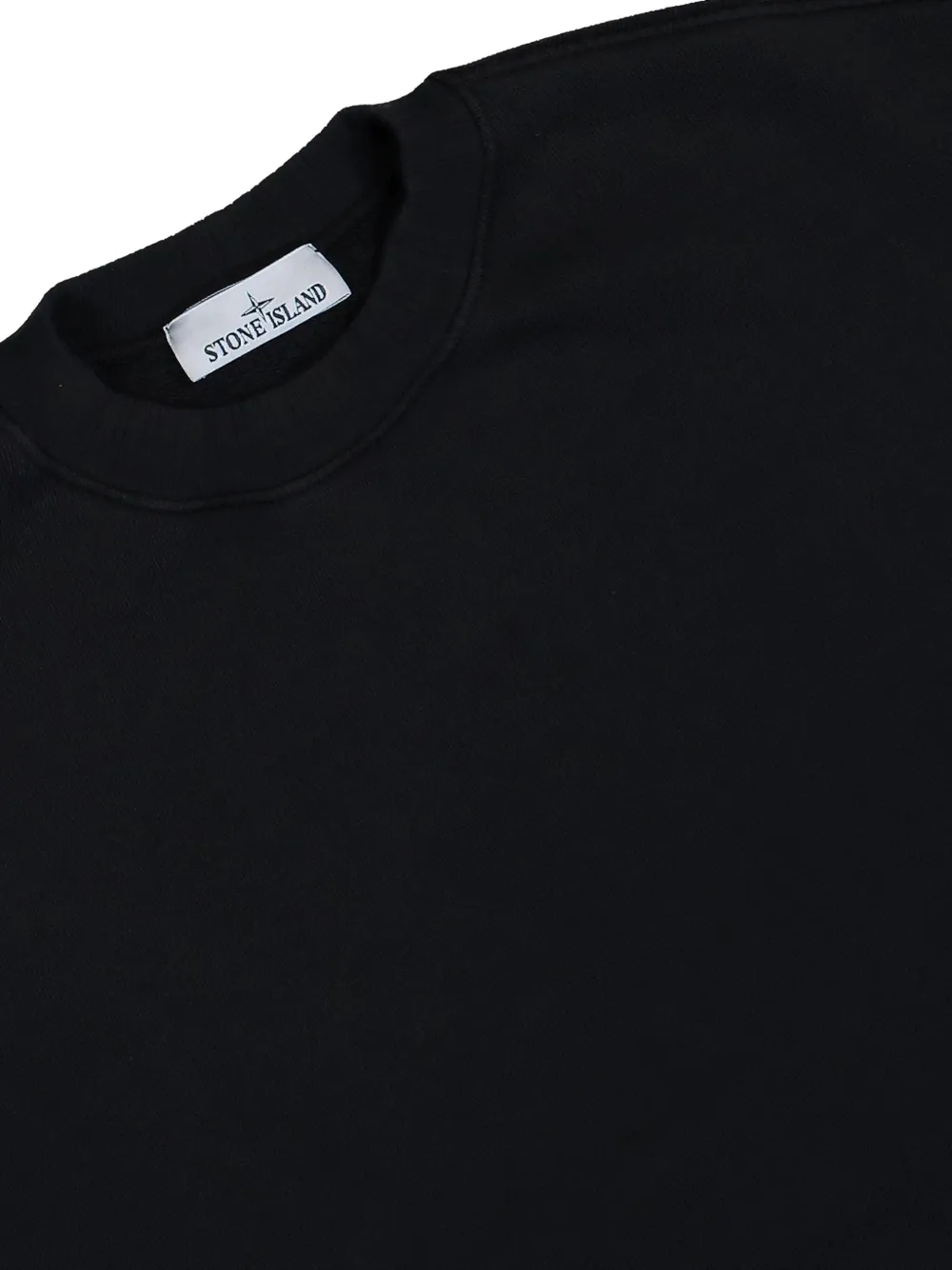Stone Island Sweater met ronde hals Zwart