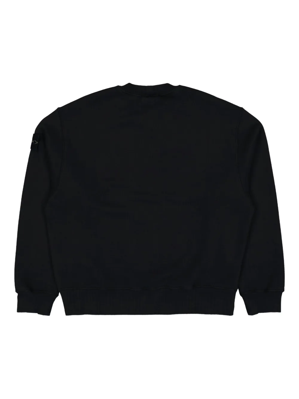 Stone Island Compass-badge crew-neck sweatshirt - Zwart