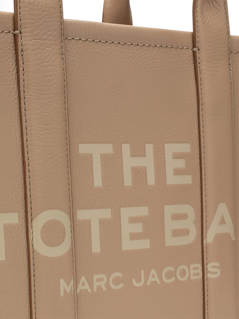 Marc Jacobs Shopper met logo Beige