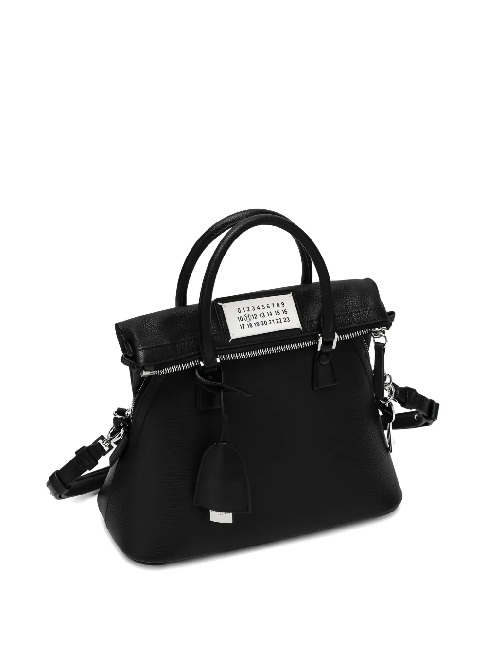 Maison Margiela Black 5ac Classique Mini Bag In Black