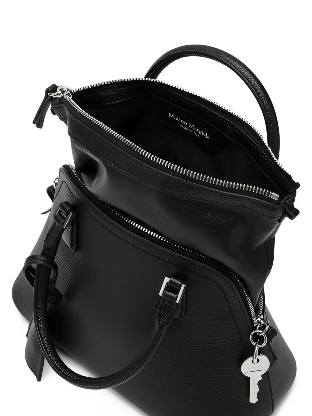 Maison Margiela Black 5ac Classique Mini Bag In Black