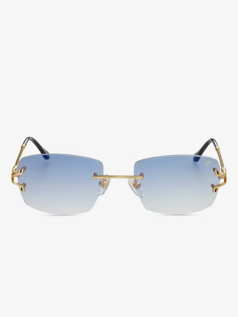 Vintage Frames Company lunettes de soleil Bal Harbour à design sans monture