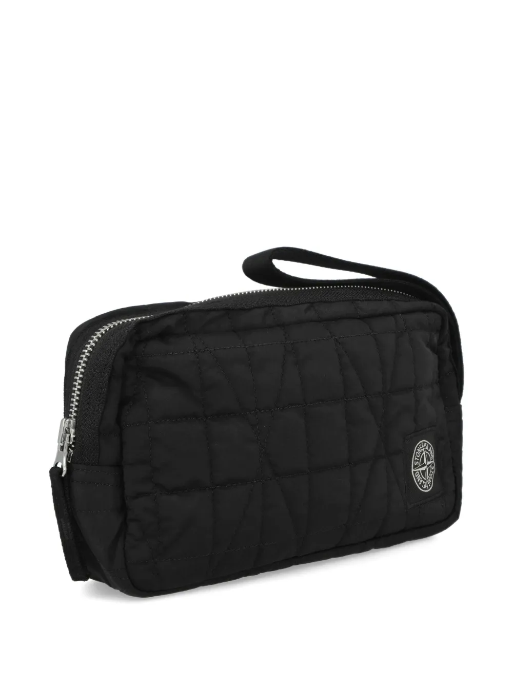 Stone Island Gewatteerde buidel met ritssluiting Zwart