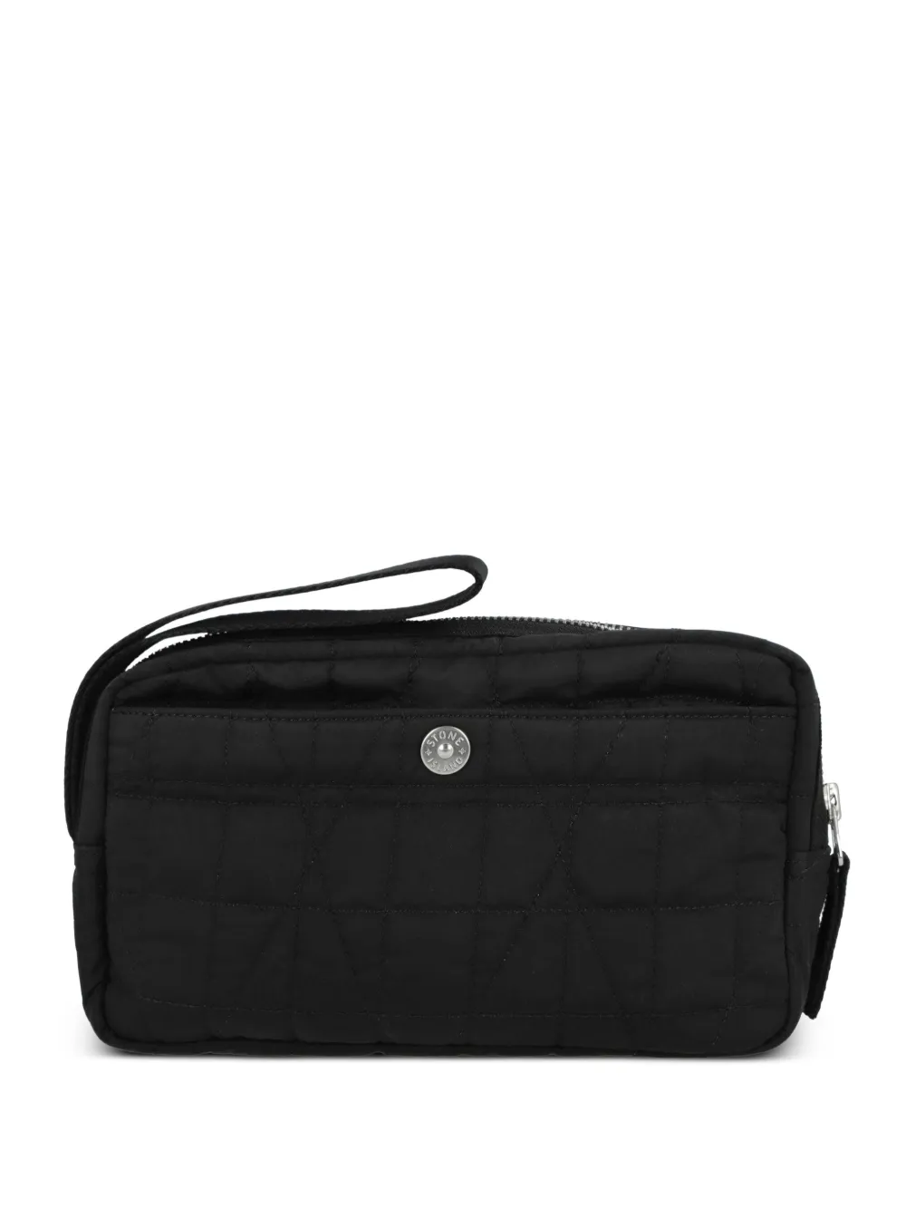 Stone Island Gewatteerde buidel met ritssluiting Zwart