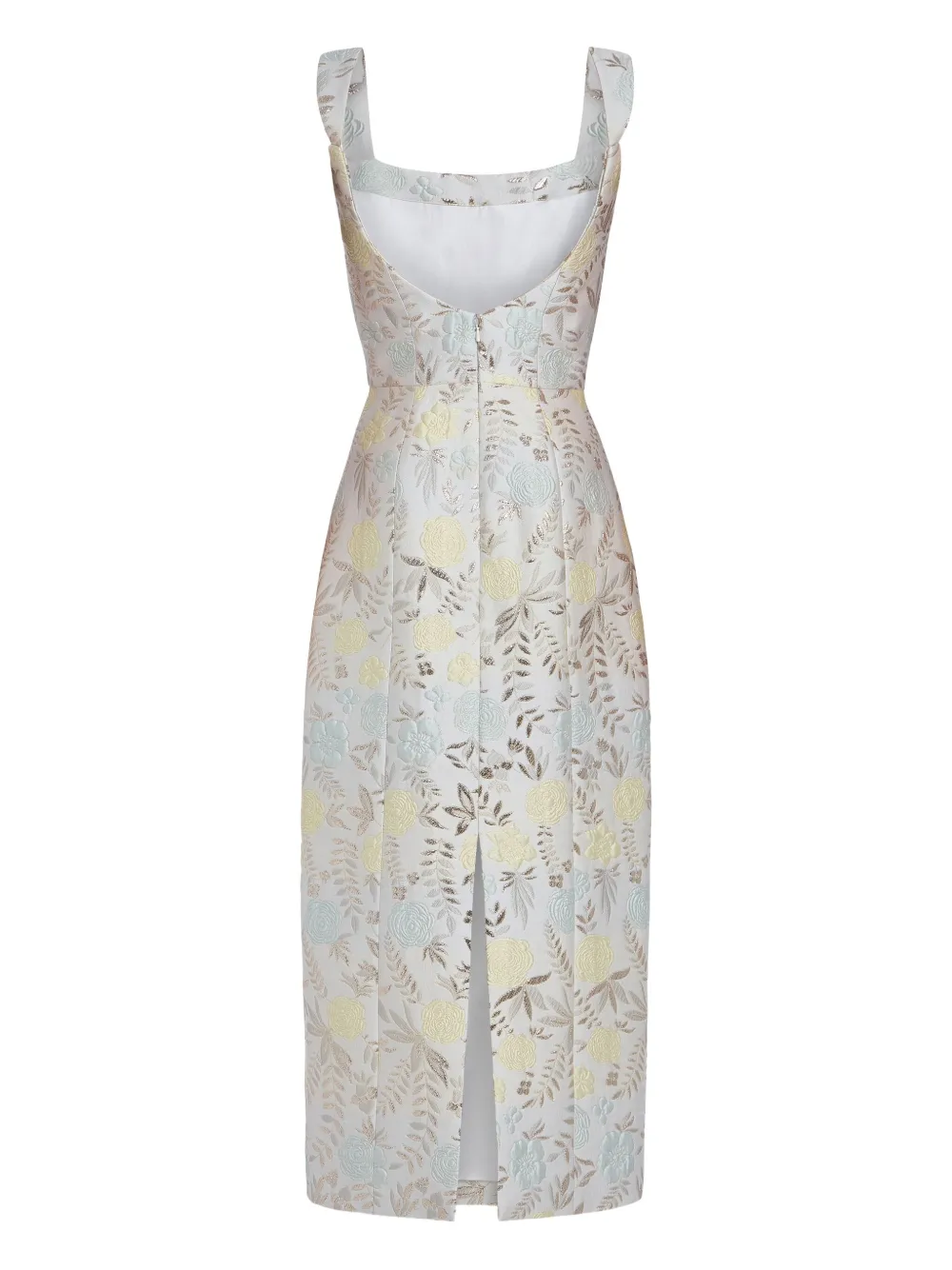 Markarian Numa Ivory jurk met korset-design - Beige