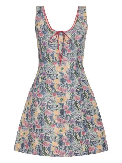 Markarian cecilia mini ikat scoop neck dress