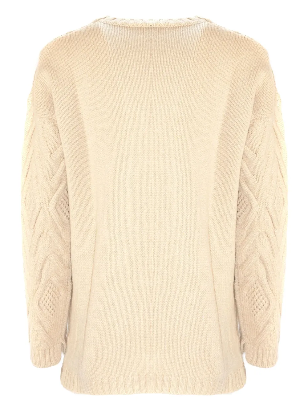 Kangra Cashmere Diamond-pattern Sweater In Multi