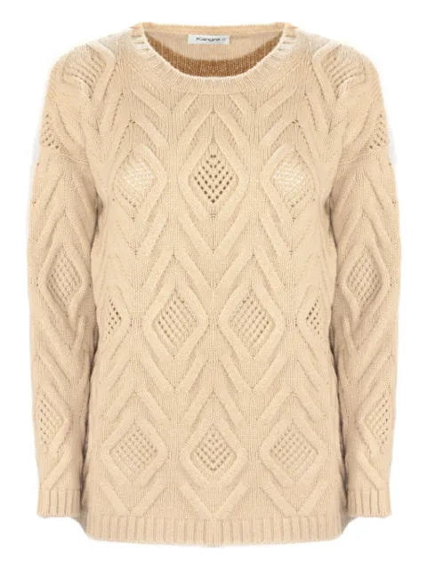 Kangra diamond-pattern sweater