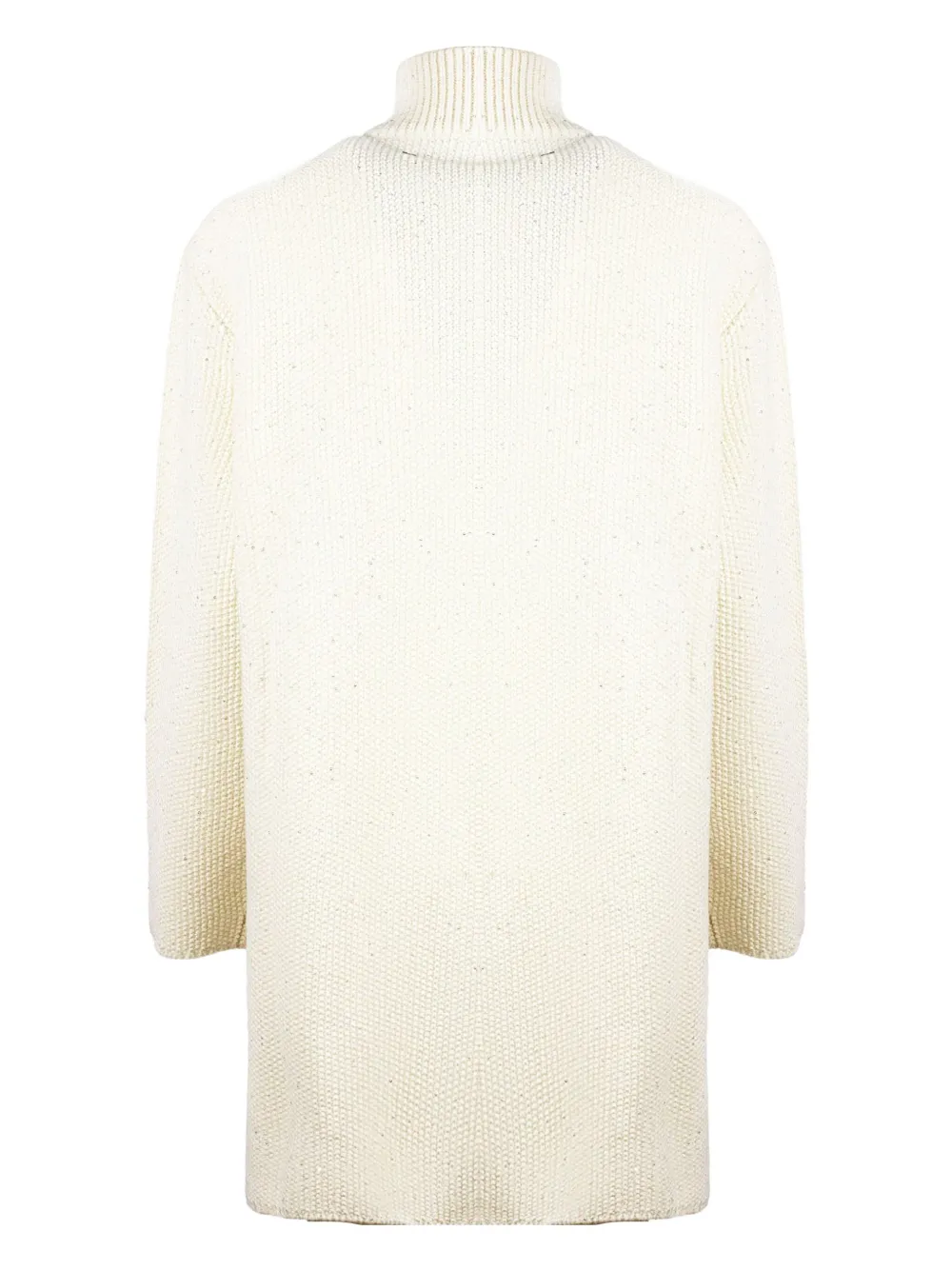Kangra Cashmere Sequin-embellised Cardigan In Orange