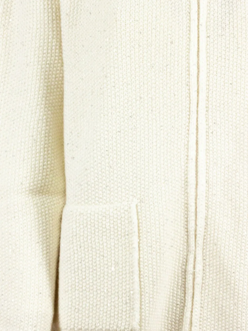 Kangra Cashmere Sequin-embellised Cardigan In Orange