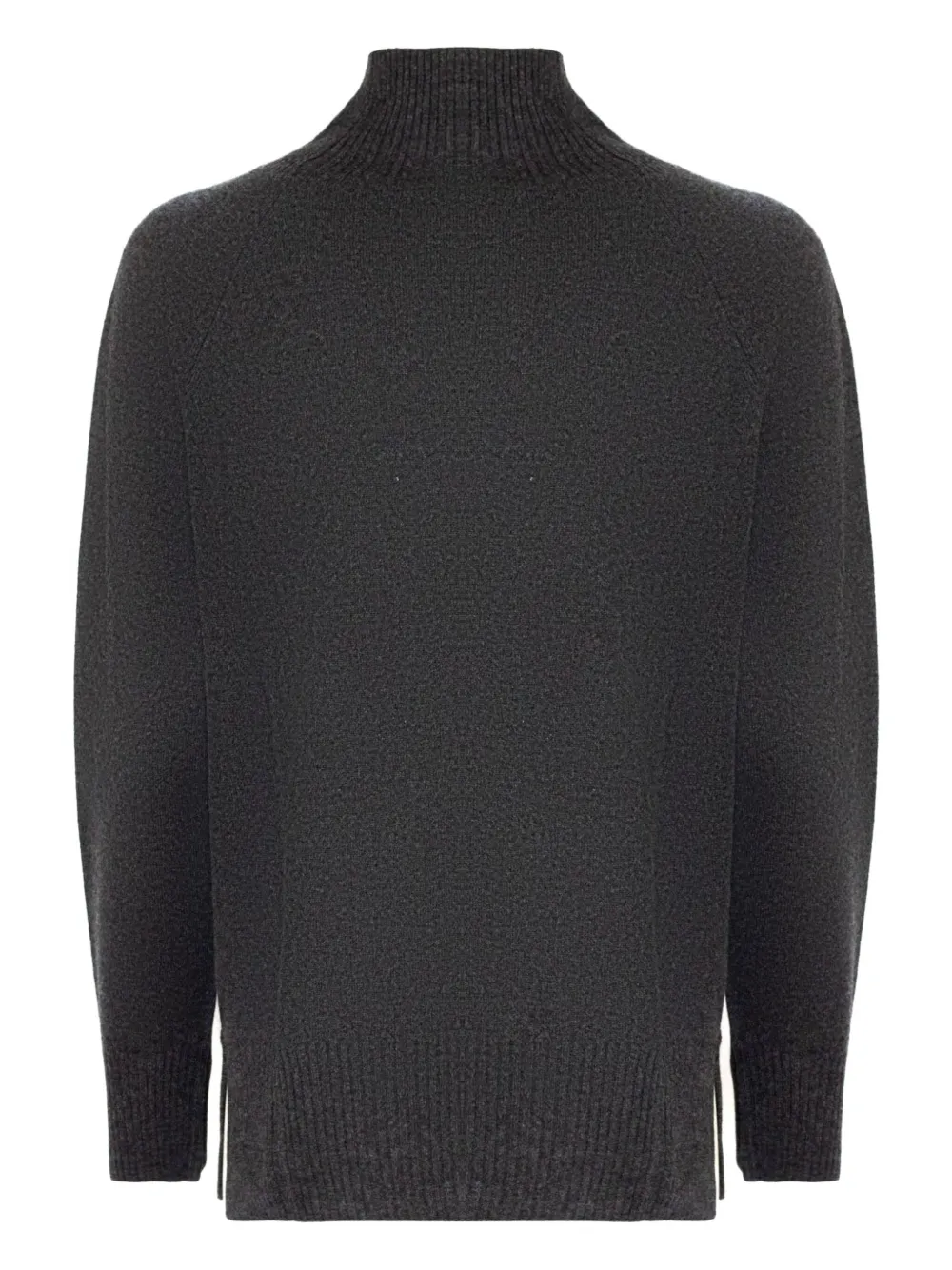 Kangra Cashmere High-neck Sweater In Gray