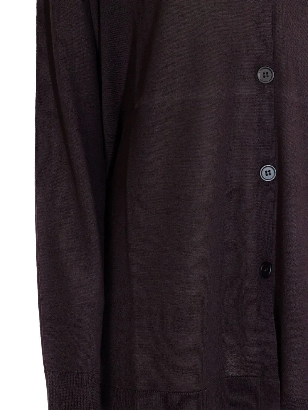 Kangra Cashmere V-neck Cardigan In Animal Print