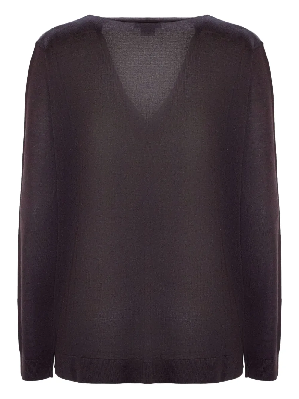 Kangra Cashmere V-neck Cardigan In Animal Print