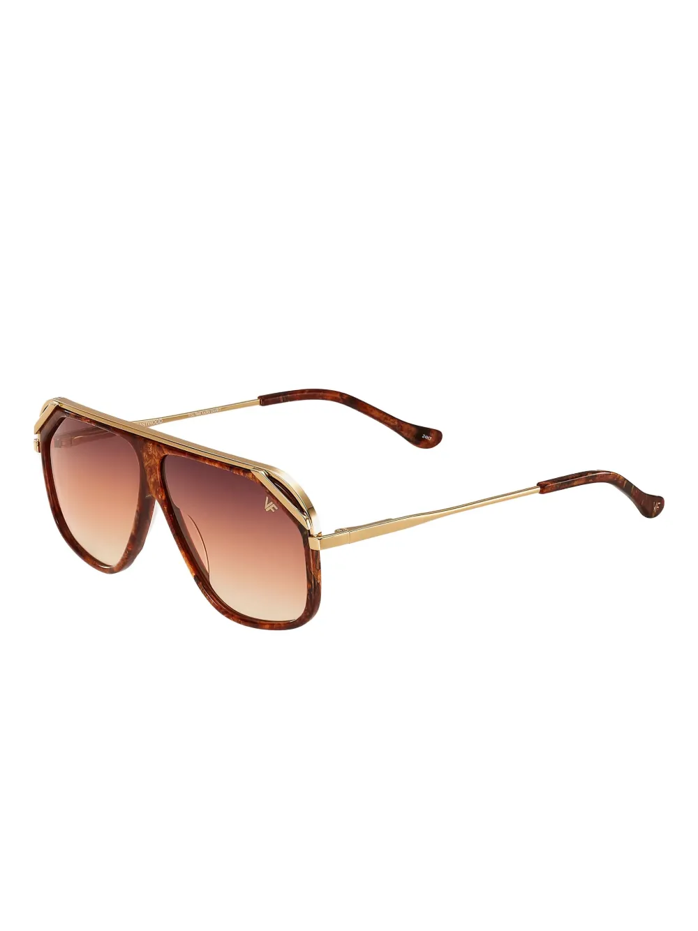 Vintage Frames Company Eastwood Frame Sunglasses In Brown