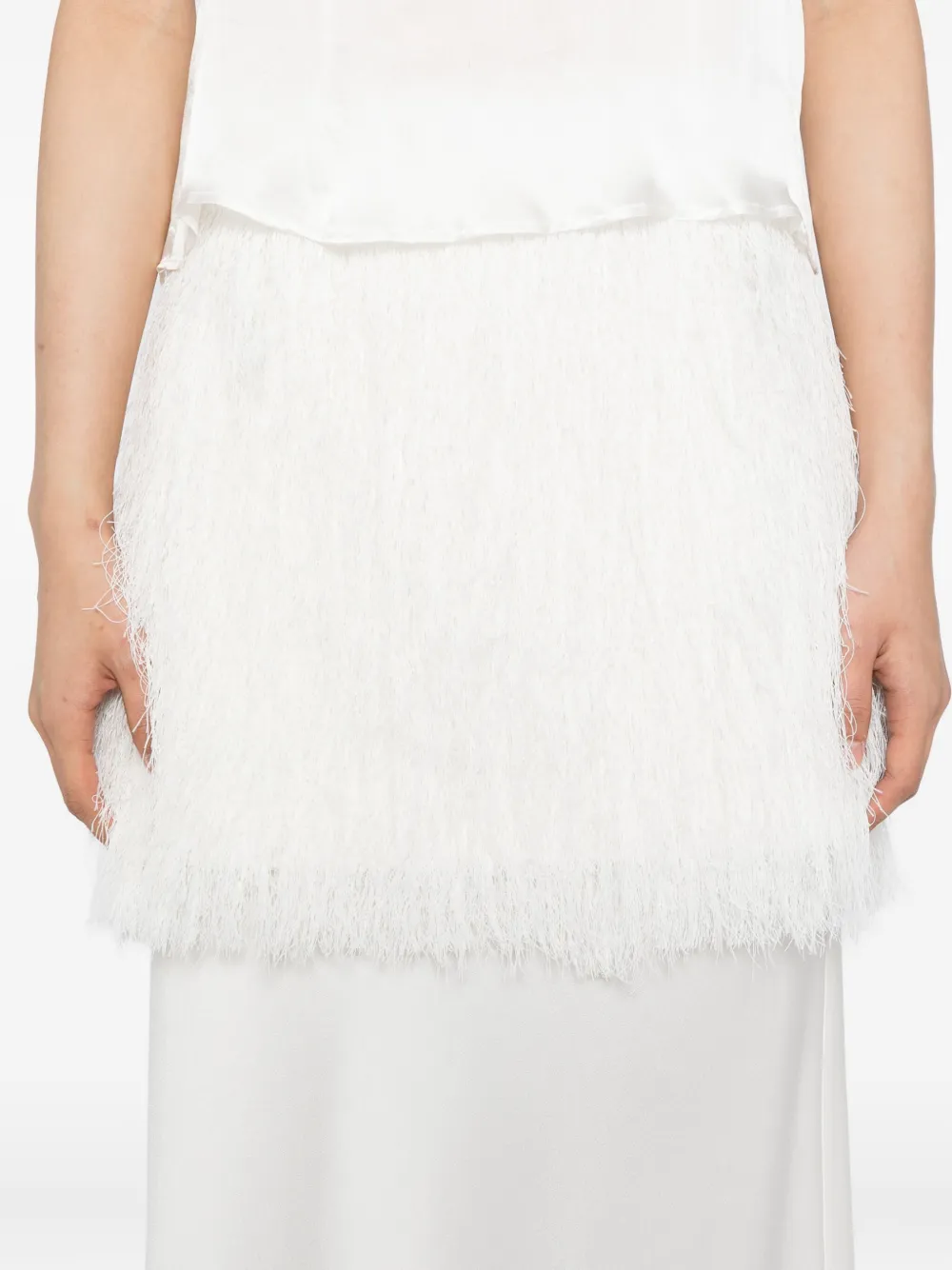 The Garment Sally mini-rok Wit