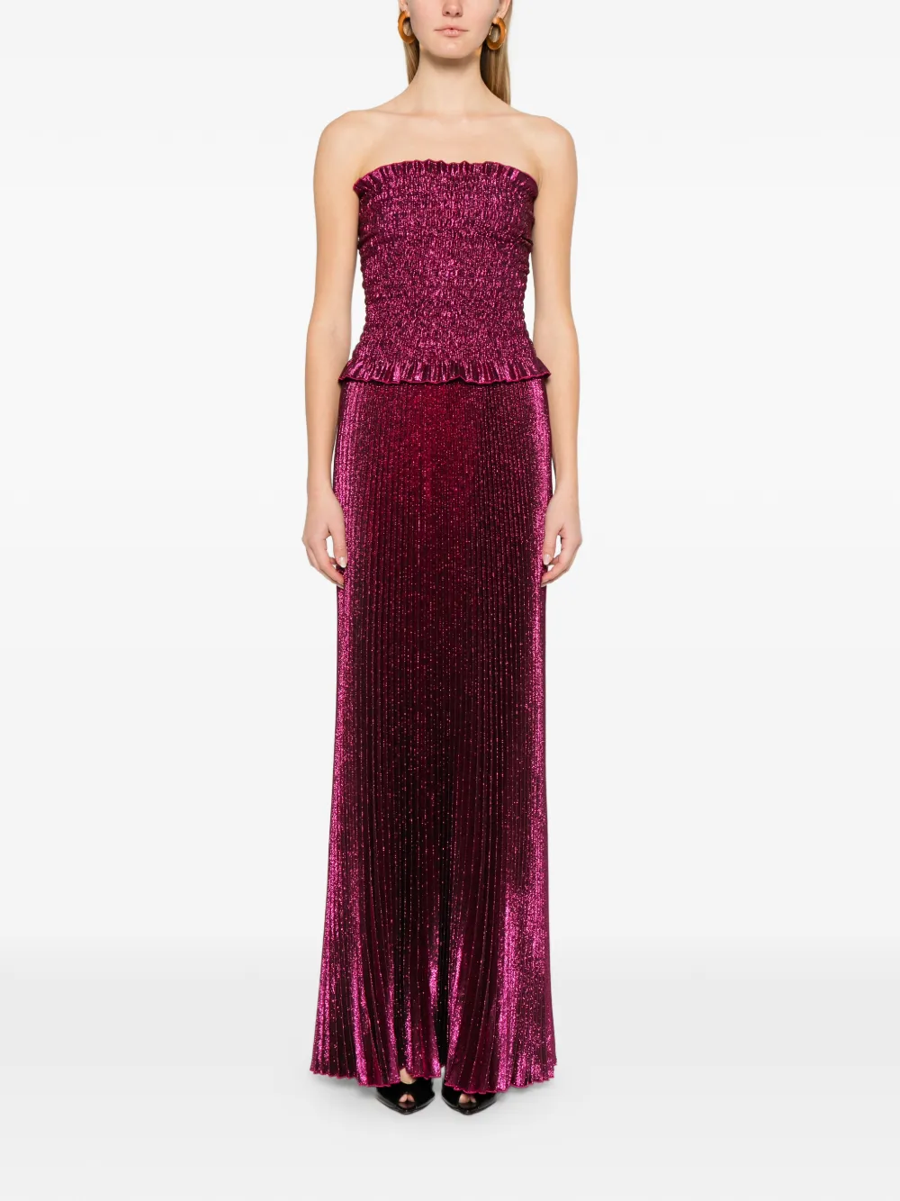L'IDÉE Maya shirred gown | Evening Dresses | Image 2