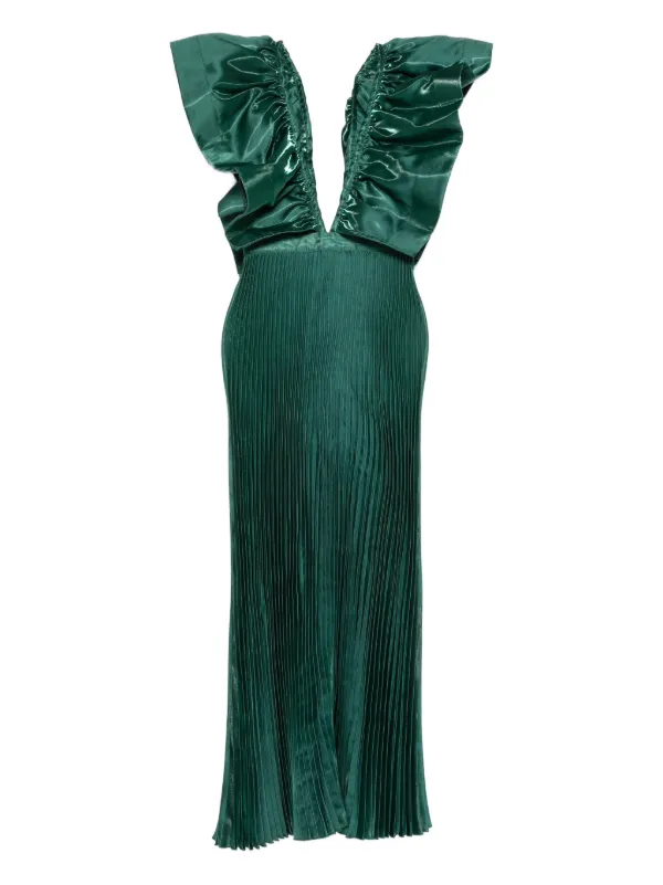 green lidee dress L'idee main image 1