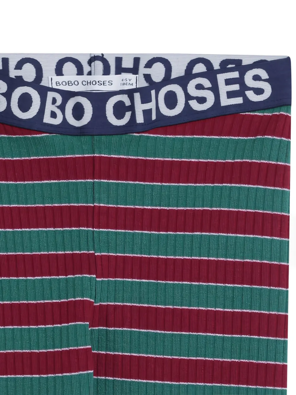Bobo Choses Gestreepte legging Rood
