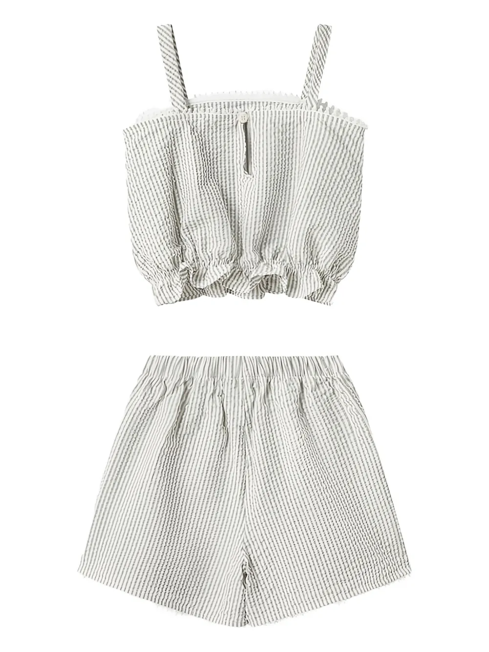 Il Gufo grenouillère à rayures | Barboteuses | Image 2