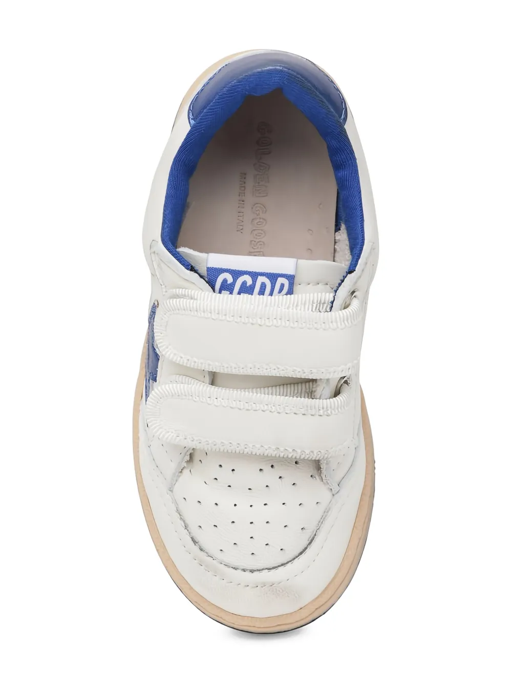Golden Goose Kids Ballstar sneakers met applicatie Wit