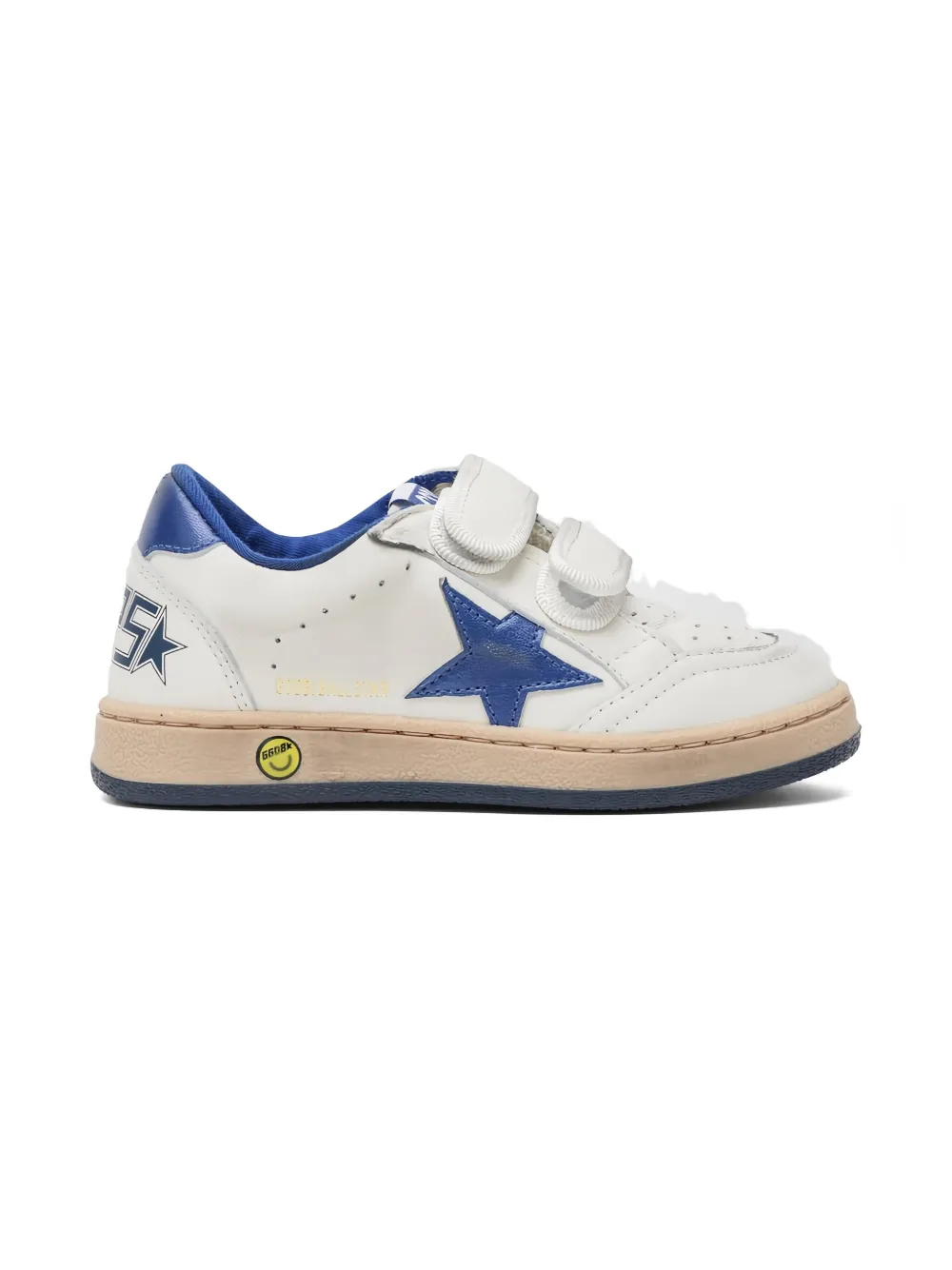Golden Goose Kids Ballstar sneakers met applicatie - Wit