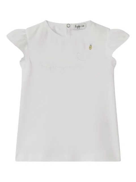Il Gufo ruffled short-sleeve T-shirt