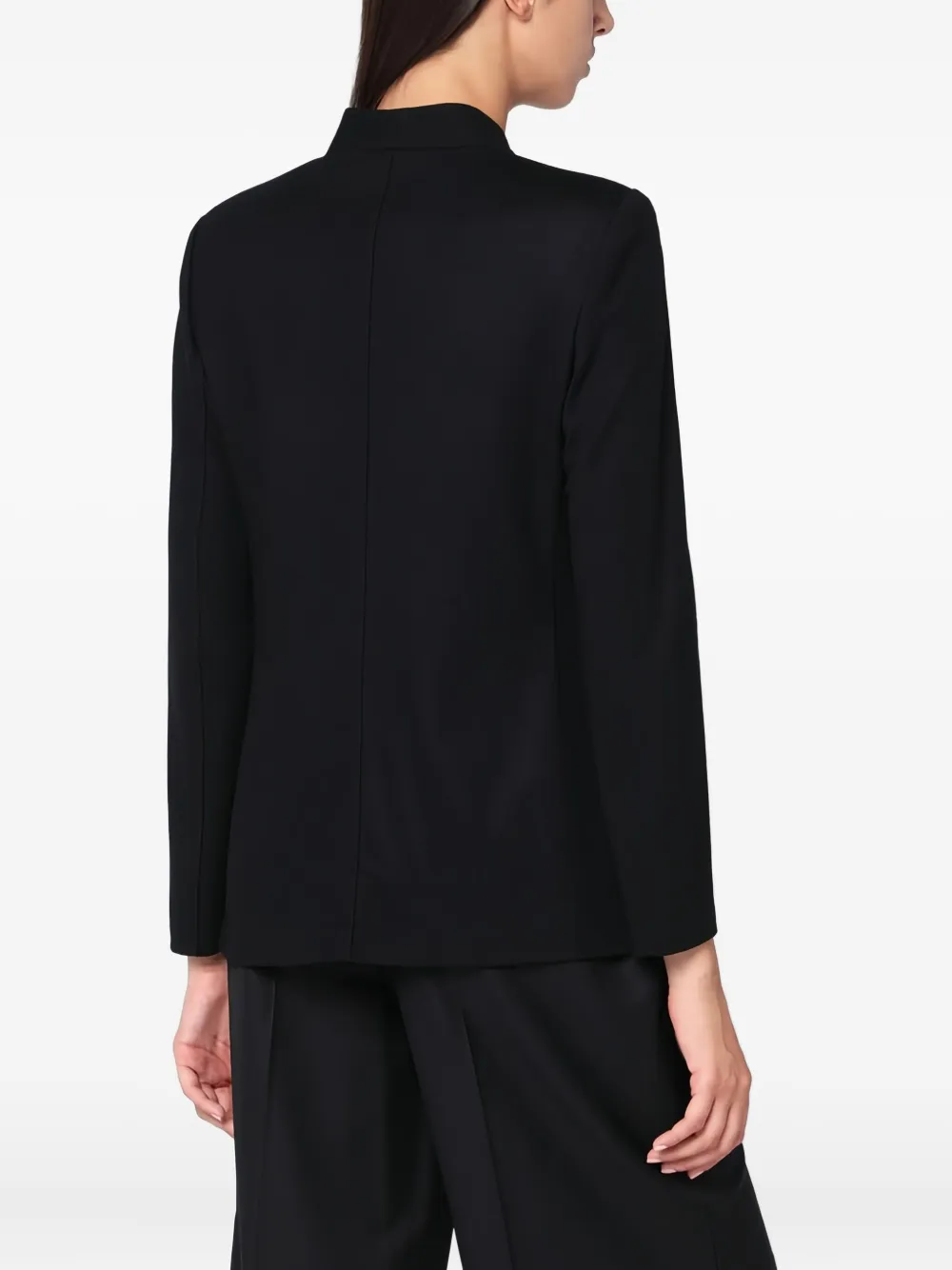 Harris Wharf London Jack met enkele rij knopen Zwart