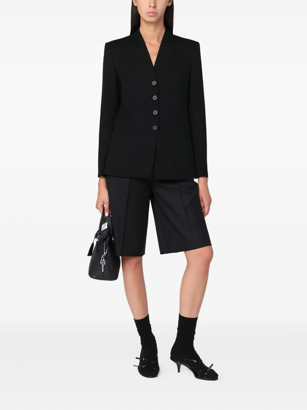 Harris Wharf London button single-breasted jacket | Fitted Jackets | Image 2