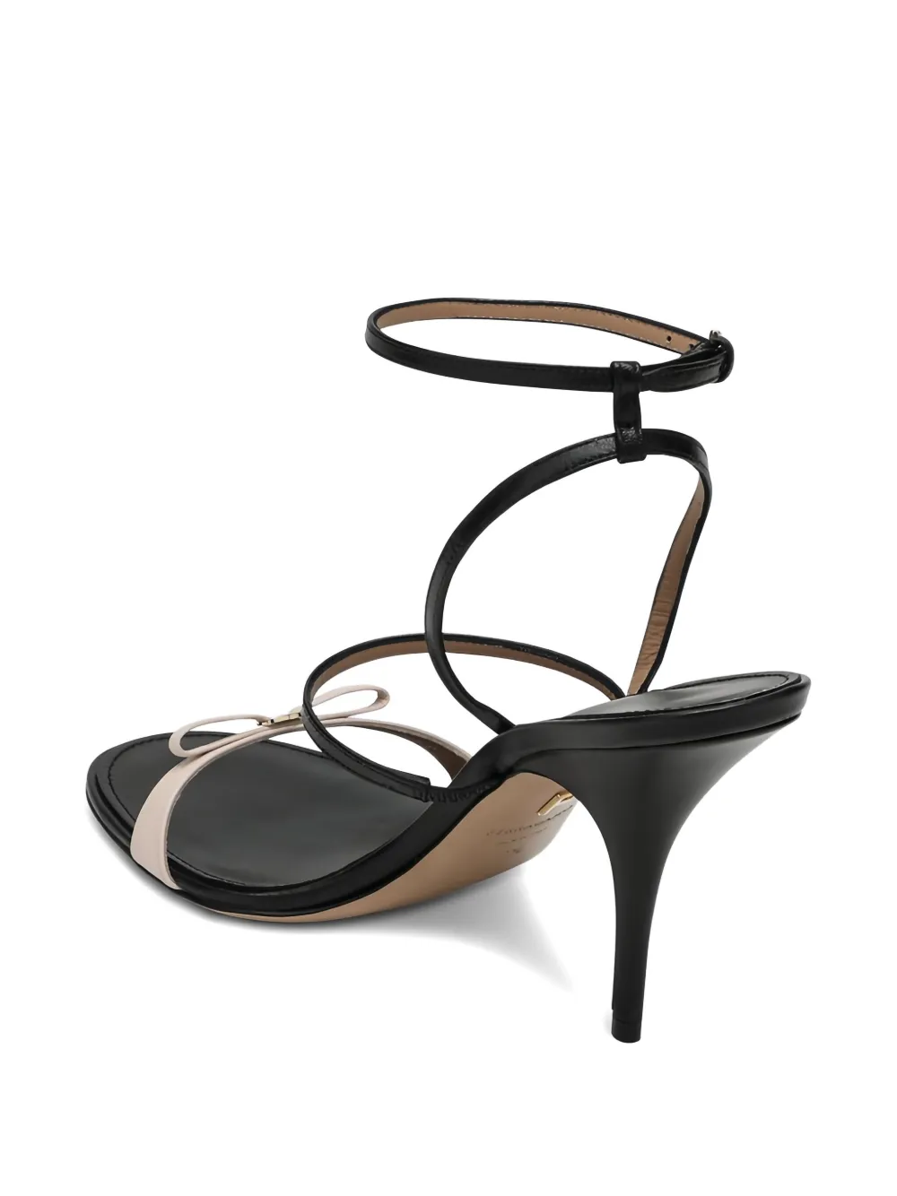 Ferragamo 95 mm Ariel sandalen met strikdetail Zwart