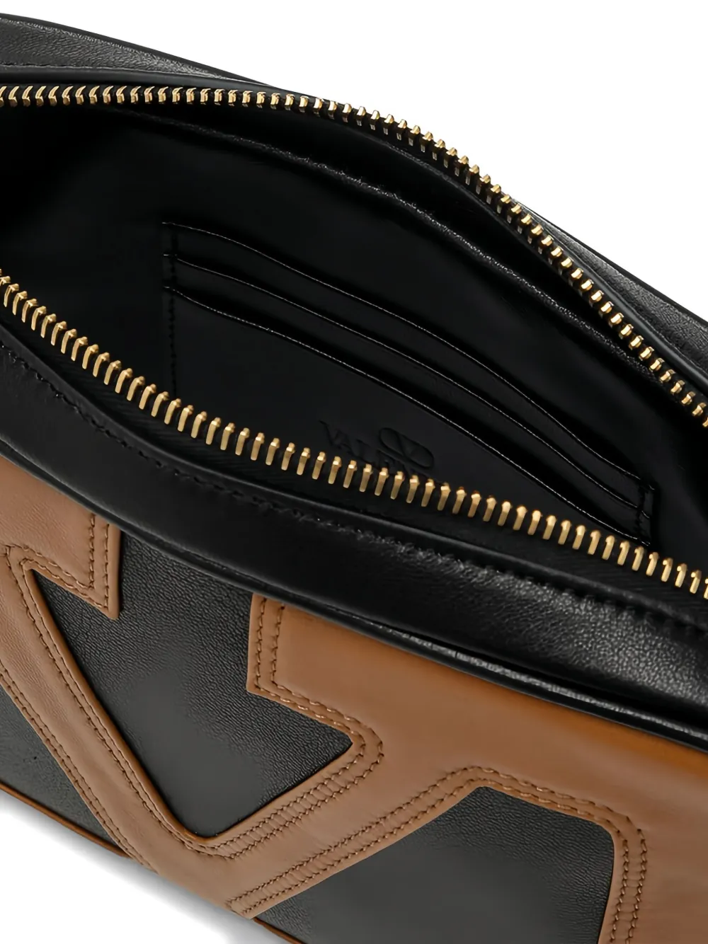 Valentino Garavani Viva Superstar messengertas Zwart