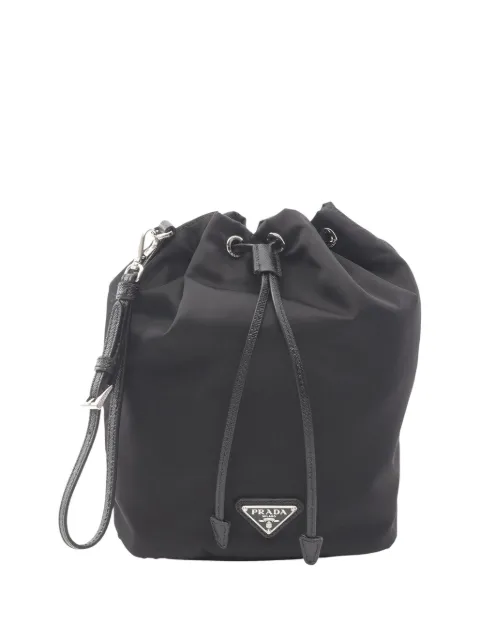 Prada Pre-Owned 2013-2025 Re Nylon Drawstring pouch