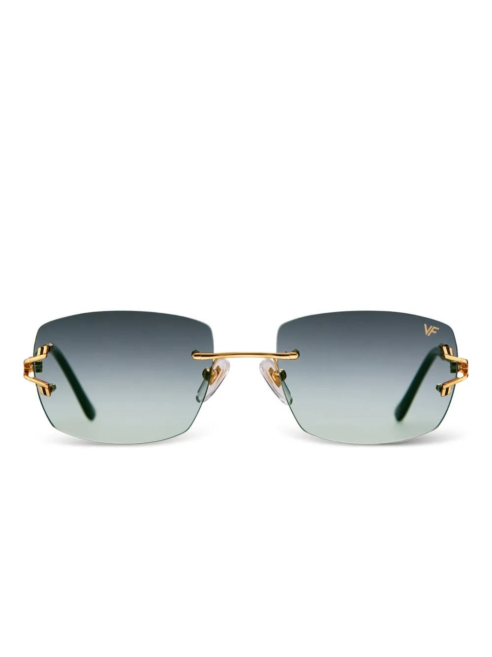 Vintage Frames Company Bal Harbour rimless sunglasses - Oro