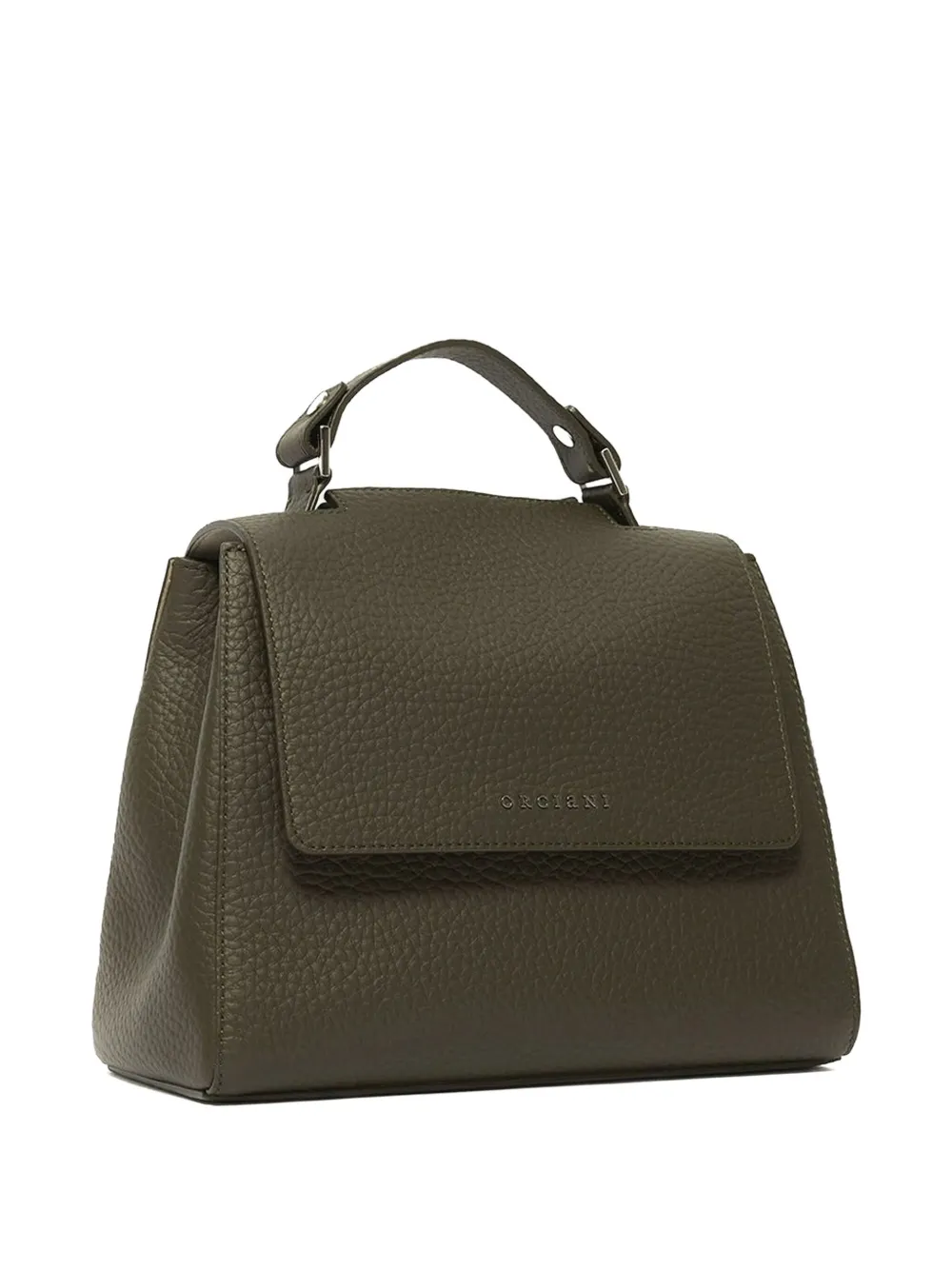 Orciani Small Sveva Tote Bag In Metallic