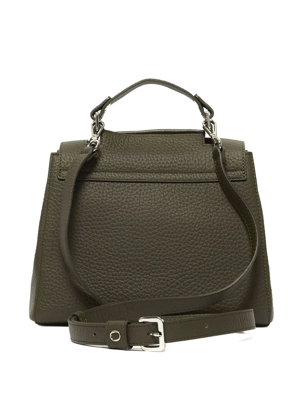 Orciani small Sveva tote bag - Groen