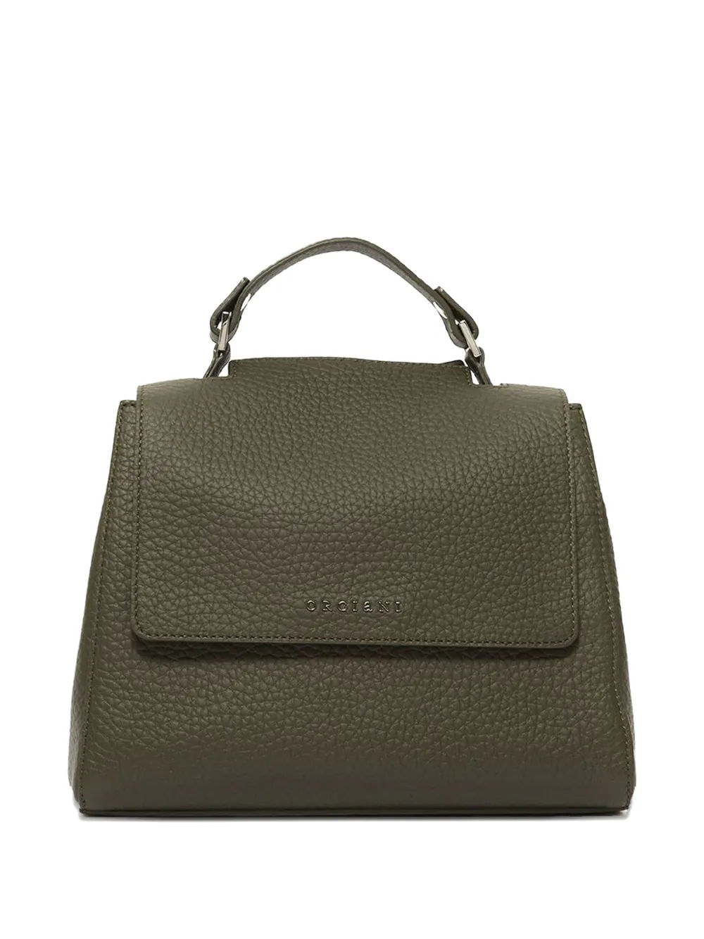 Orciani Small Sveva Tote Bag In Metallic