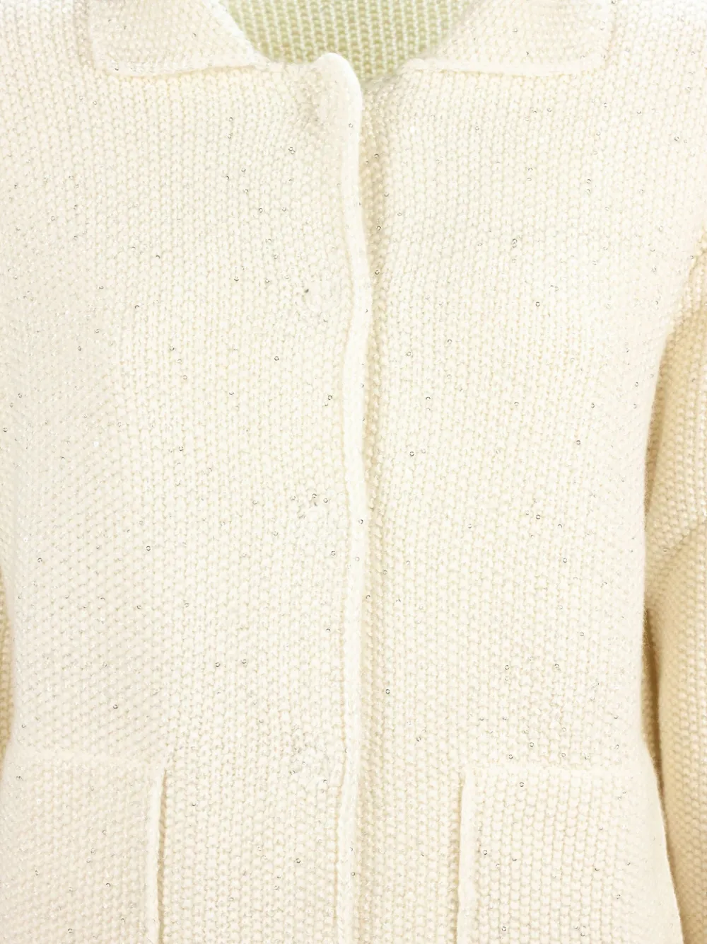 Kangra Cashmere Patch-pocket Cardigan In Neutral