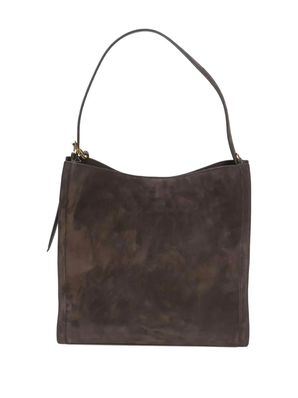 Orciani suede adjustable strap tote bag - Bruin