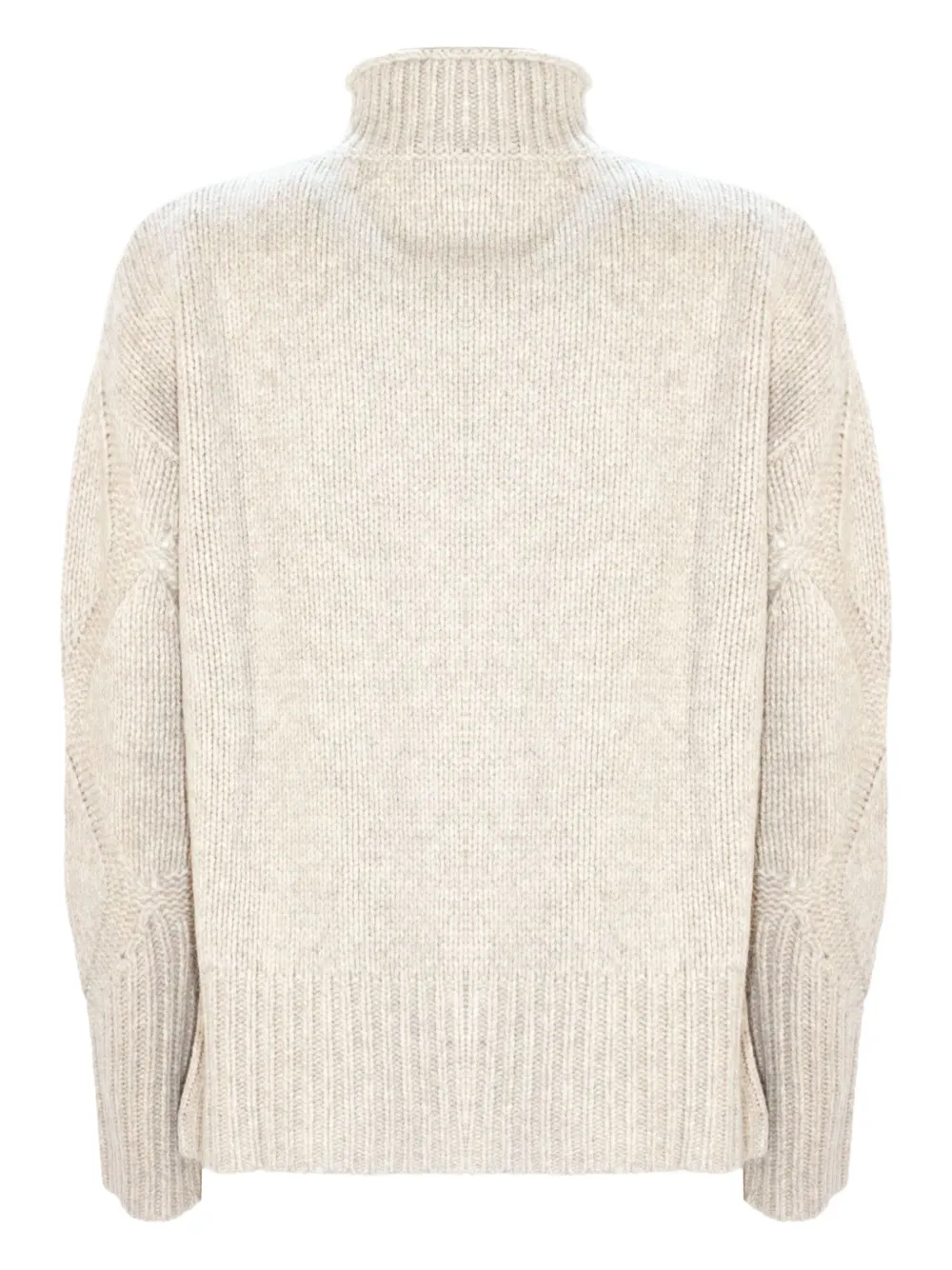 Kangra Cashmere High-neck Sweater In Neutral