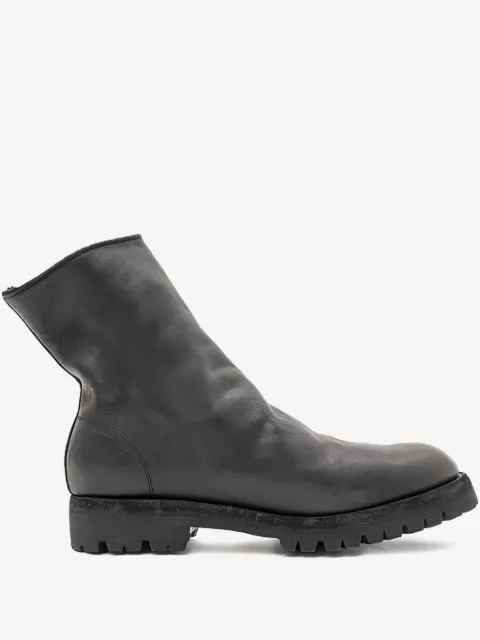 Guidi botas con cierre lateral