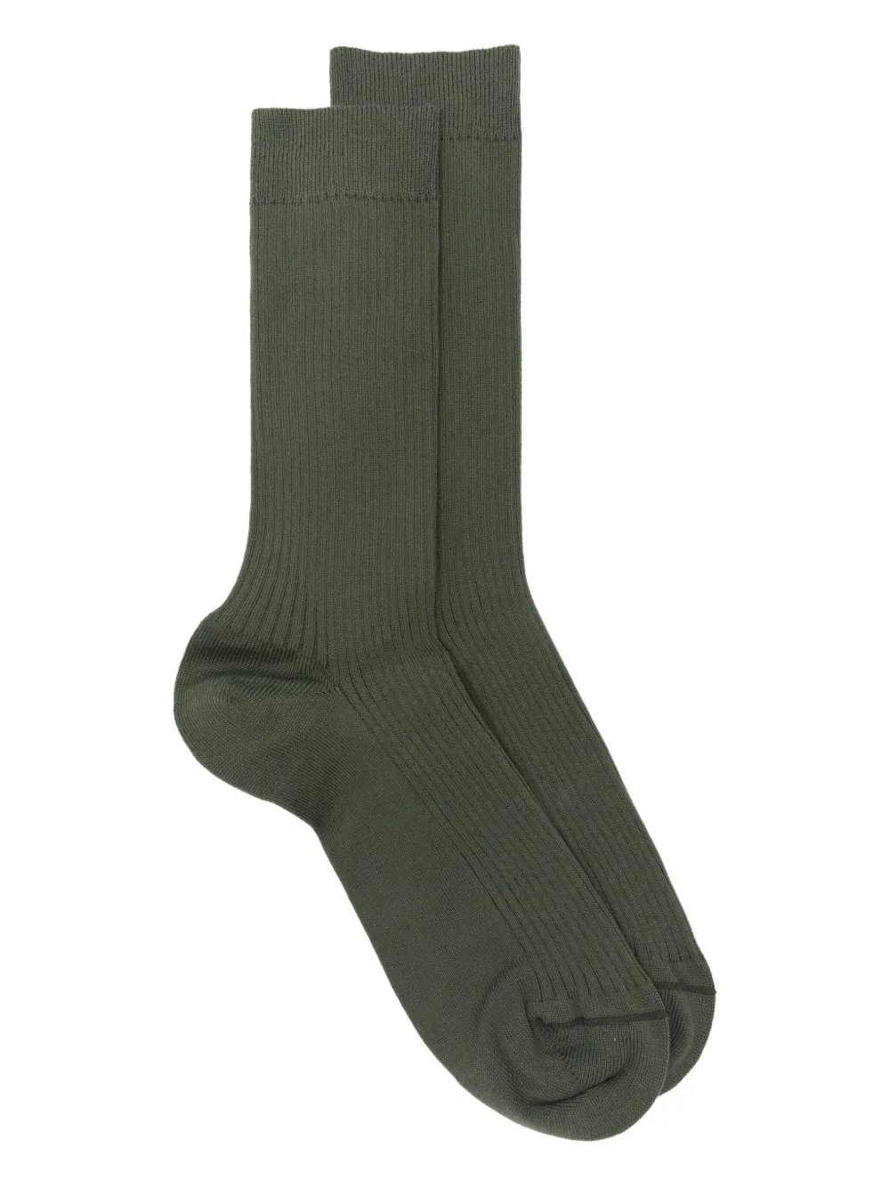 Sunspel calcetines de canalé | verde | Image 1