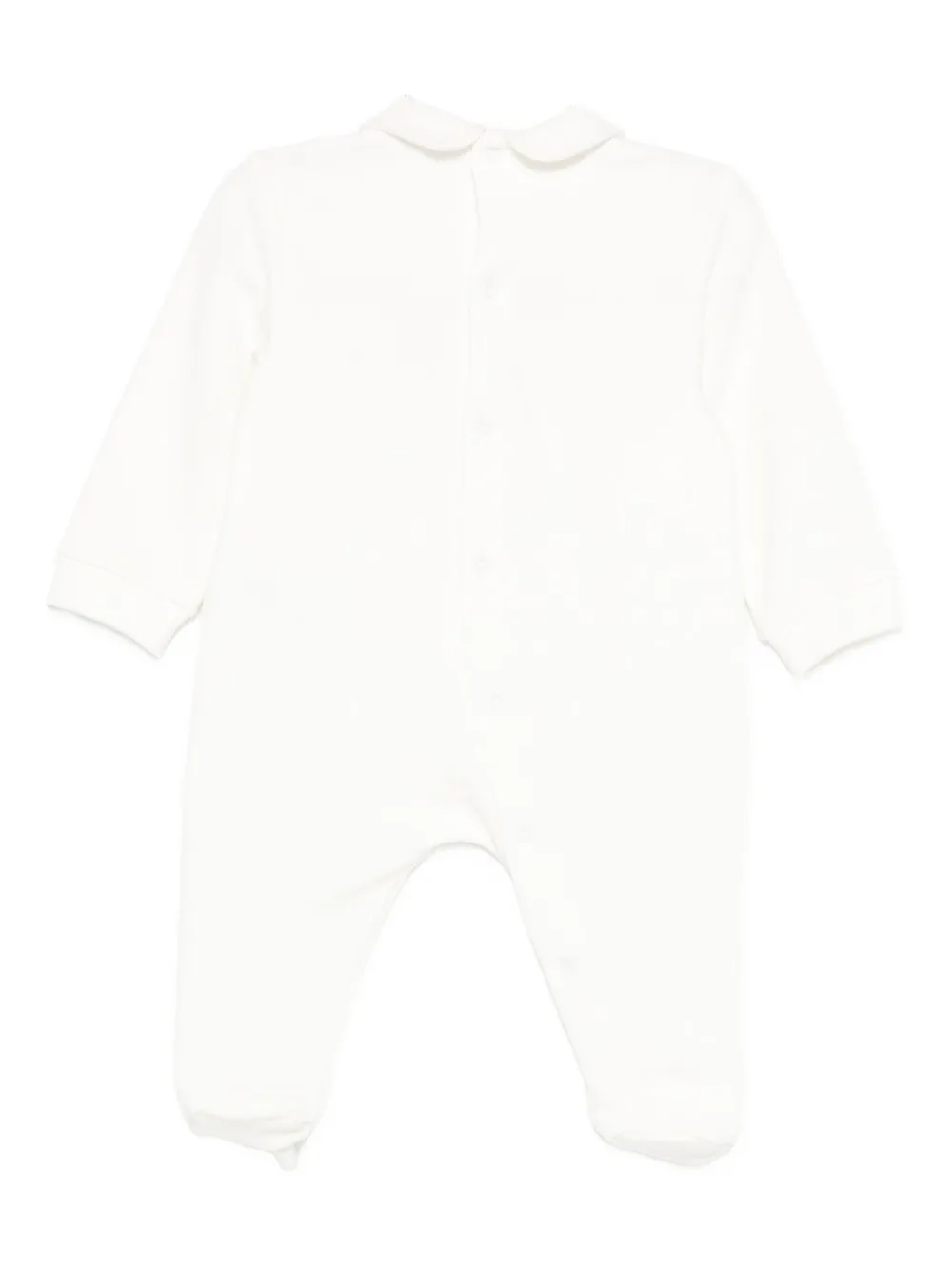 Il Gufo embroidered babywear - Wit